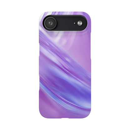 Snap Phone Case – Lavender Wave