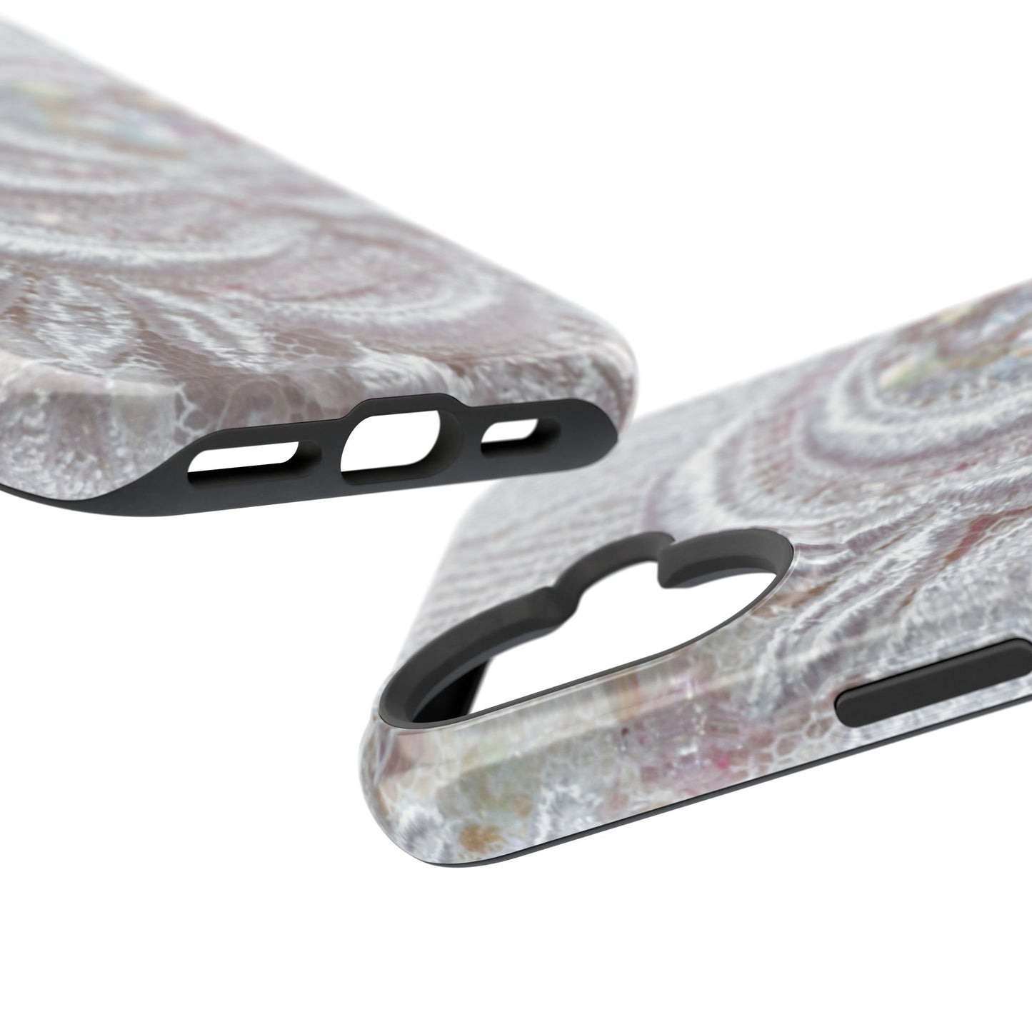 Wireless-Charging Compatible Case – Lace Veil