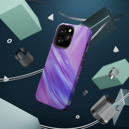 Wireless-Charging Compatible Case – Lavender Wave