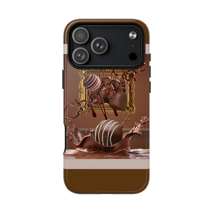 Protective Magnetic Phone Case – Chocolate Truffle