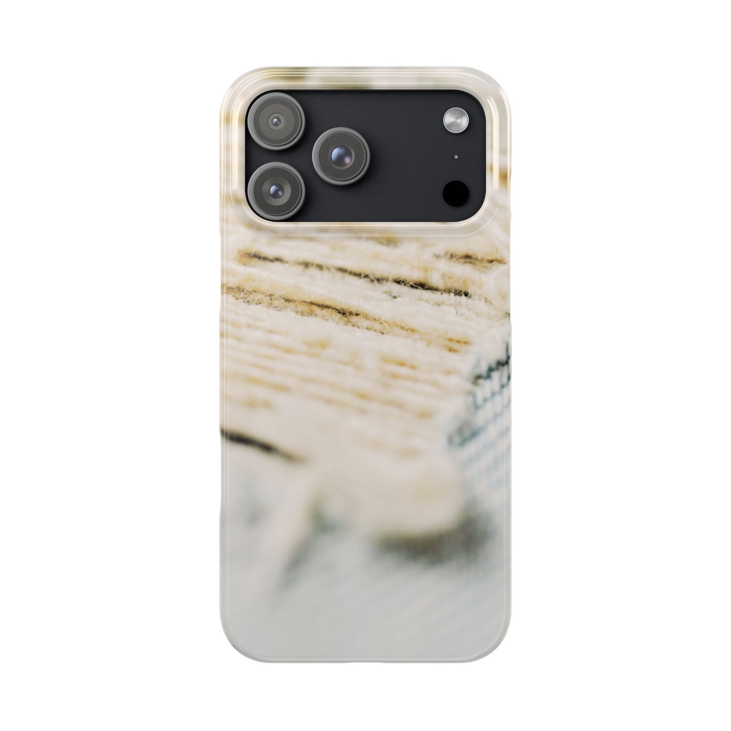 Slim Phone Case – Woven Warmth