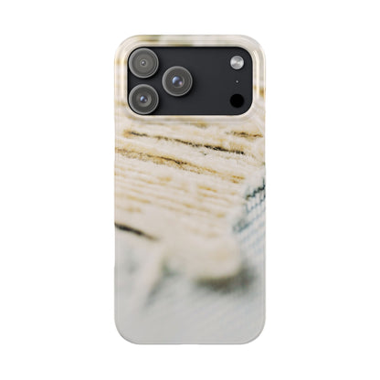 Slim Phone Case – Woven Warmth