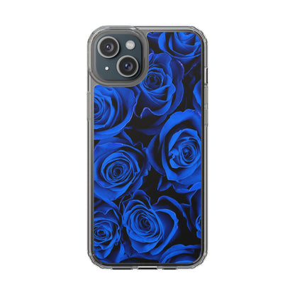 Clear Phone Case – Midnight Bloom