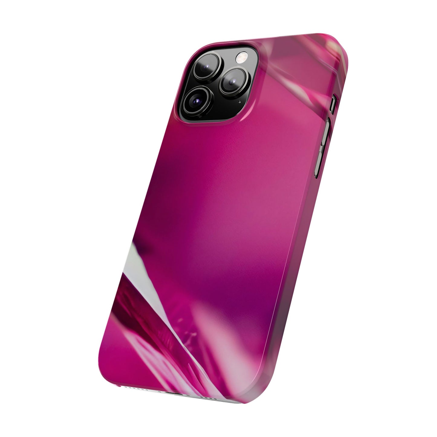Slim Phone Case – Magenta Motion
