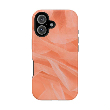 Wireless-Charging Compatible Case – Coral Veil