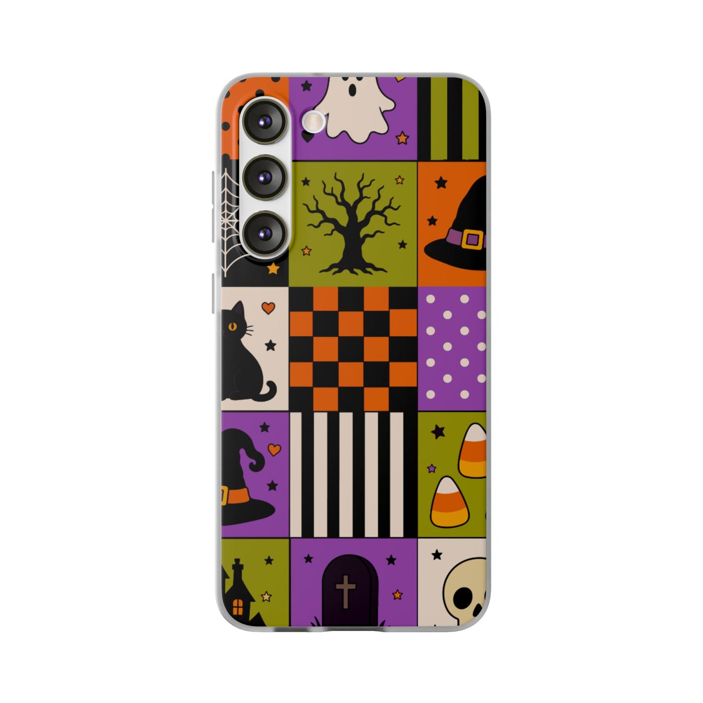 Flexi Case – Spooky Patchwork