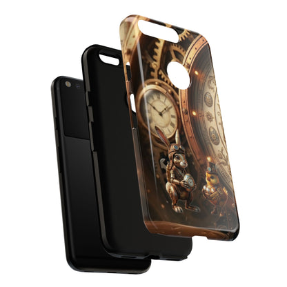 Protective Phone Case – Clockwork Cottontail