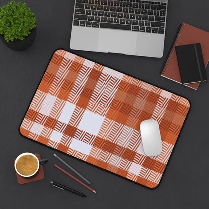 Desk Mat – Spiced Plaid