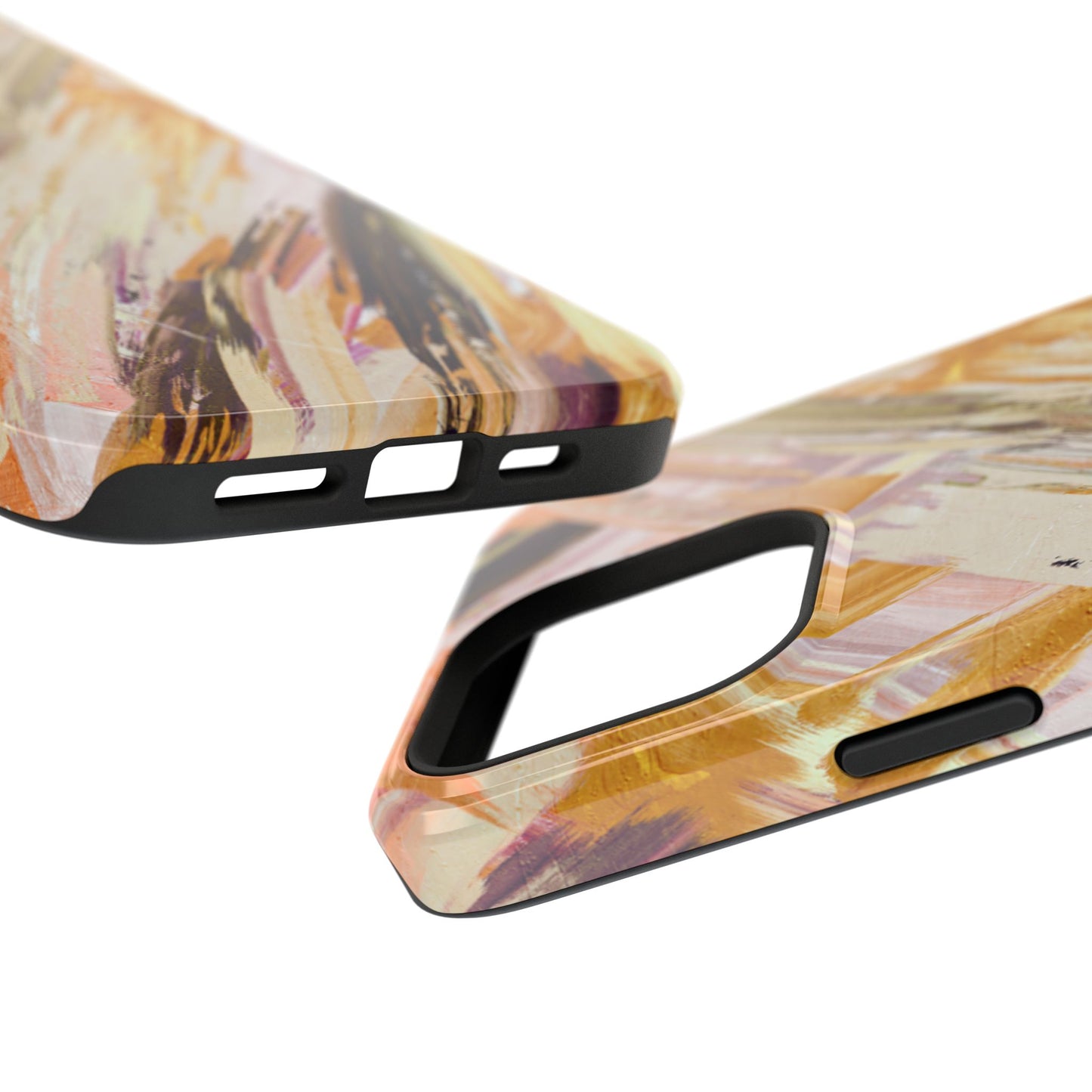 Impact-Resistant Phone Case – Brush & Bronze