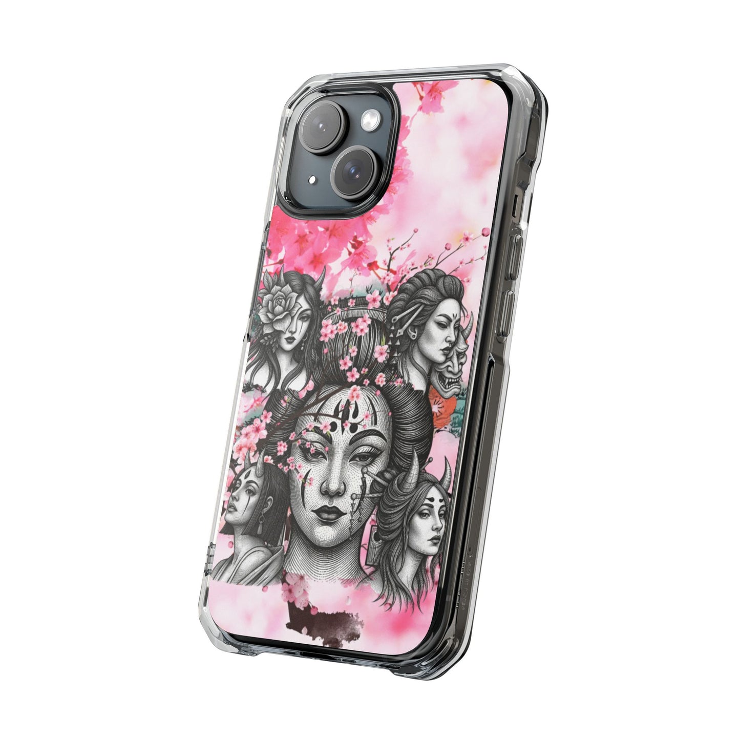 Clear Magnetic Phone Case – Blossom & Thorn