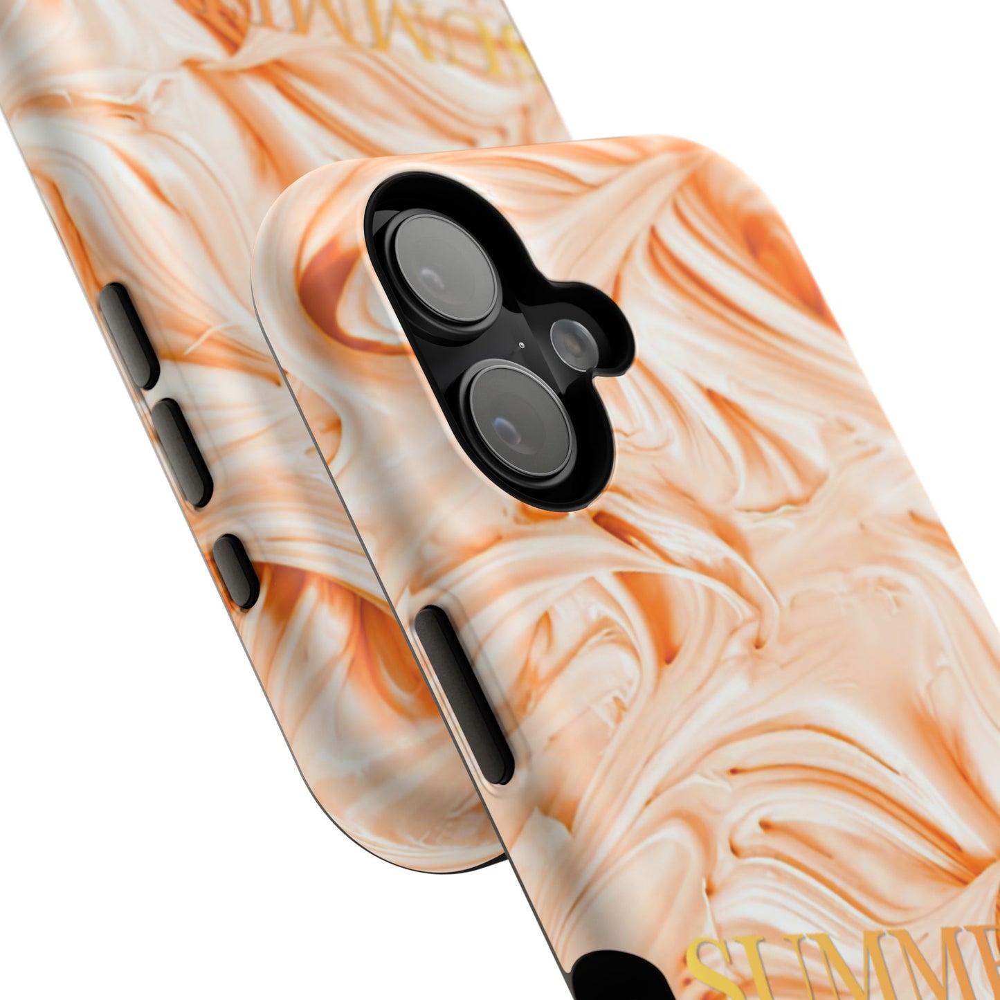 Impact-Resistant Phone Case – Peach Sorbet