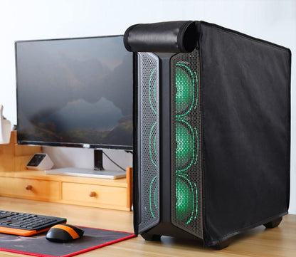 Computer CPU Dust Cover, Waterproof Desktop PC Mid-Tower Computer Host Dustproof