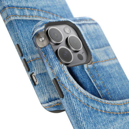 Wireless-Charging Compatible Case – Blue Jean Baby
