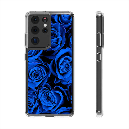 Clear Phone Case – Midnight Bloom