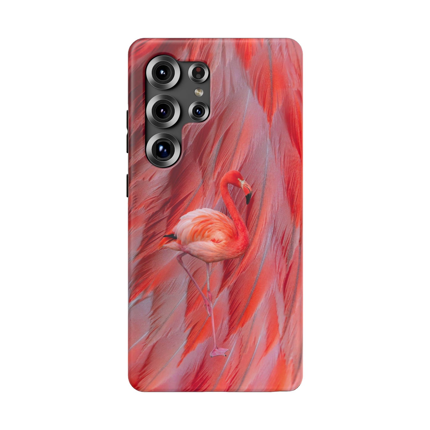 Impact-Resistant Phone Case – Scarlet Plume