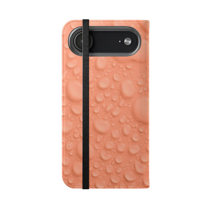 Flip Case - Apricot Rain