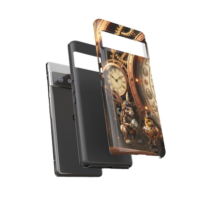 Protective Phone Case – Clockwork Cottontail