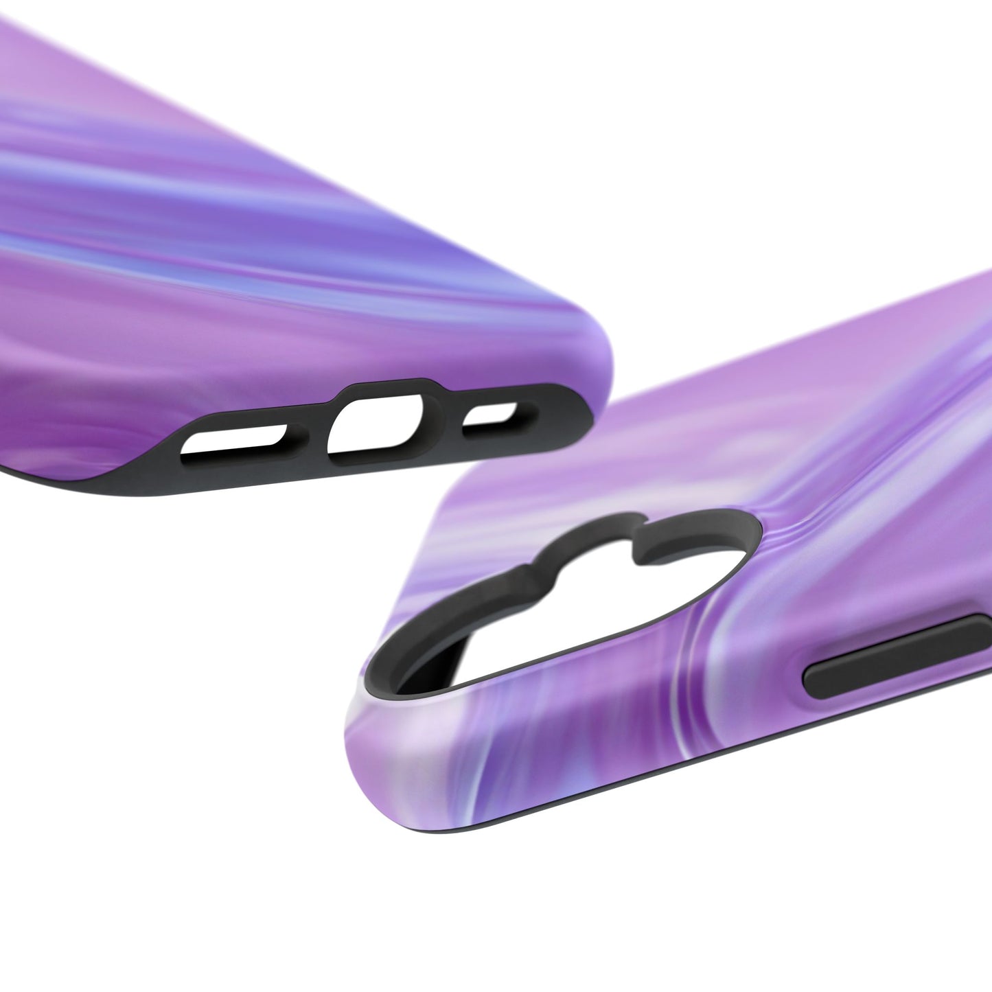 Wireless-Charging Compatible Case – Lavender Wave