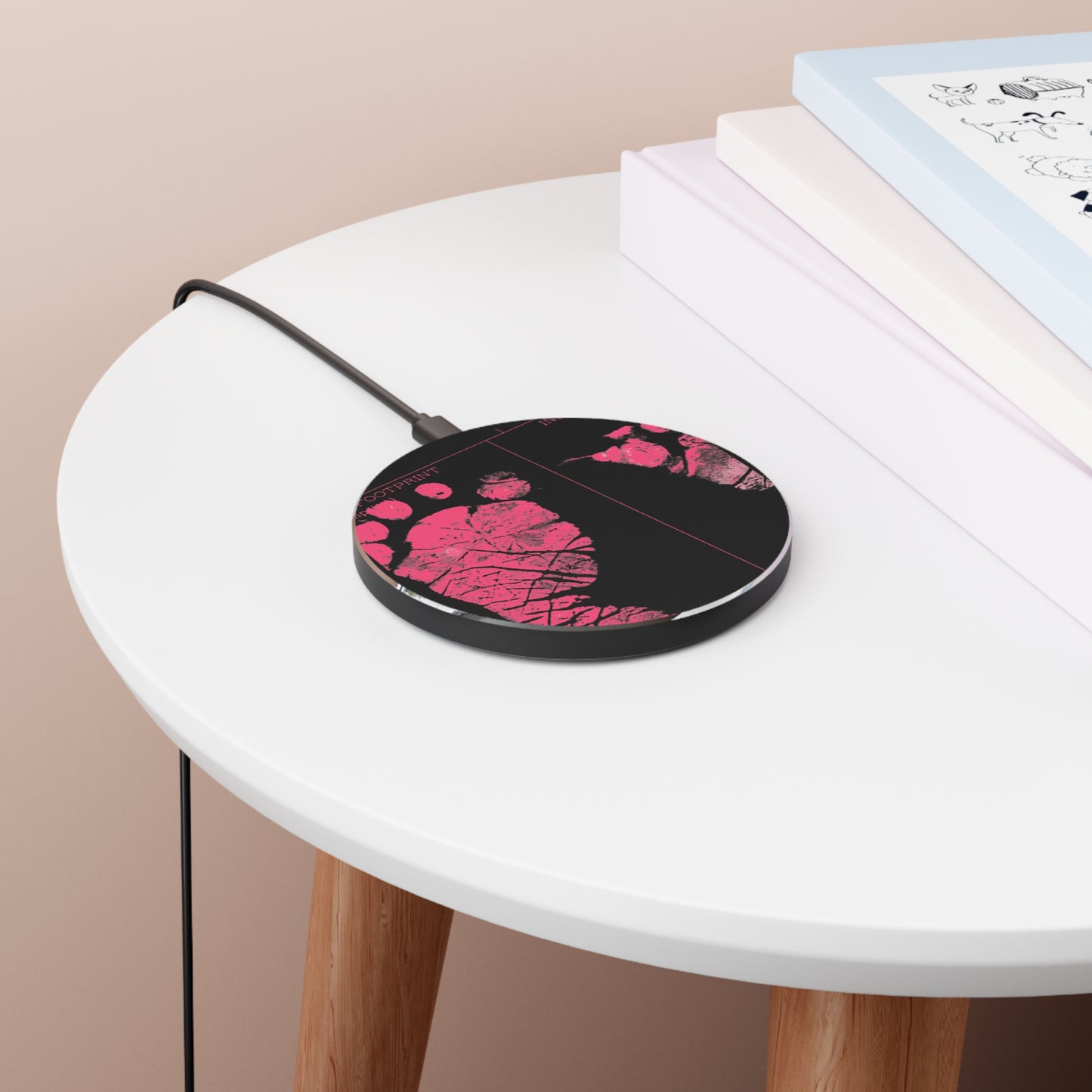 Wireless Charger – Mom’s Little Pink Footprints