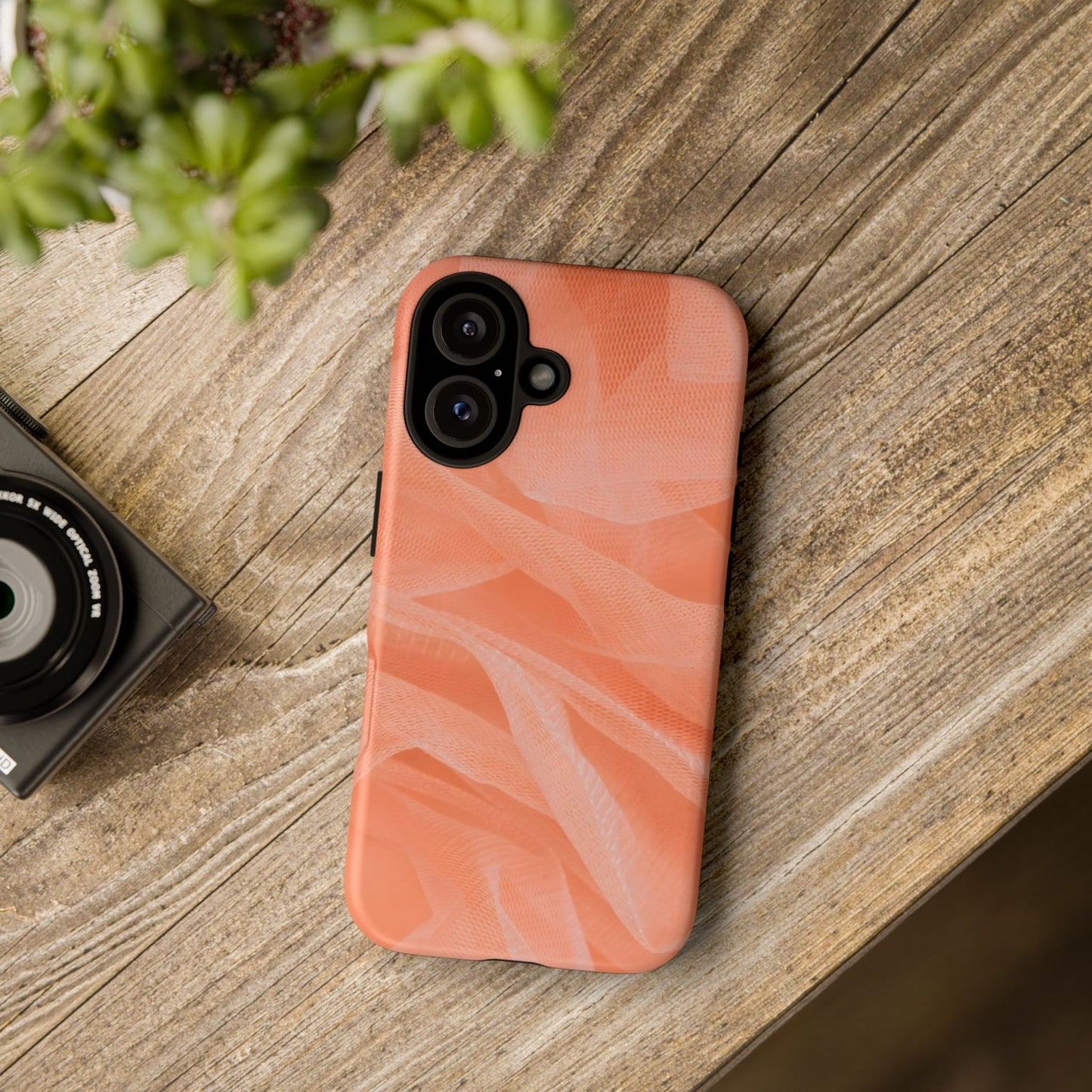 Protective Phone Case – Coral Veil