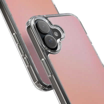 Clear Phone Case – Peachy Calm