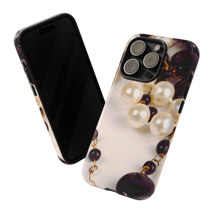 Protective Phone Case – Noir Pearl