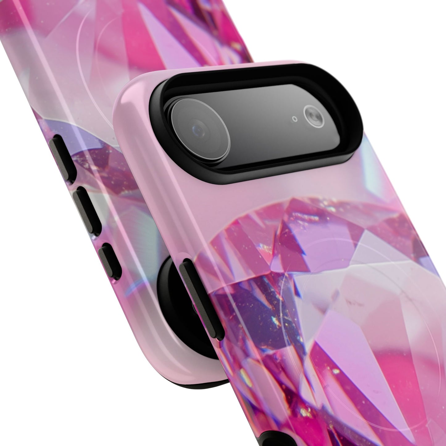 Protective Magnetic Phone Case – Pink Ice