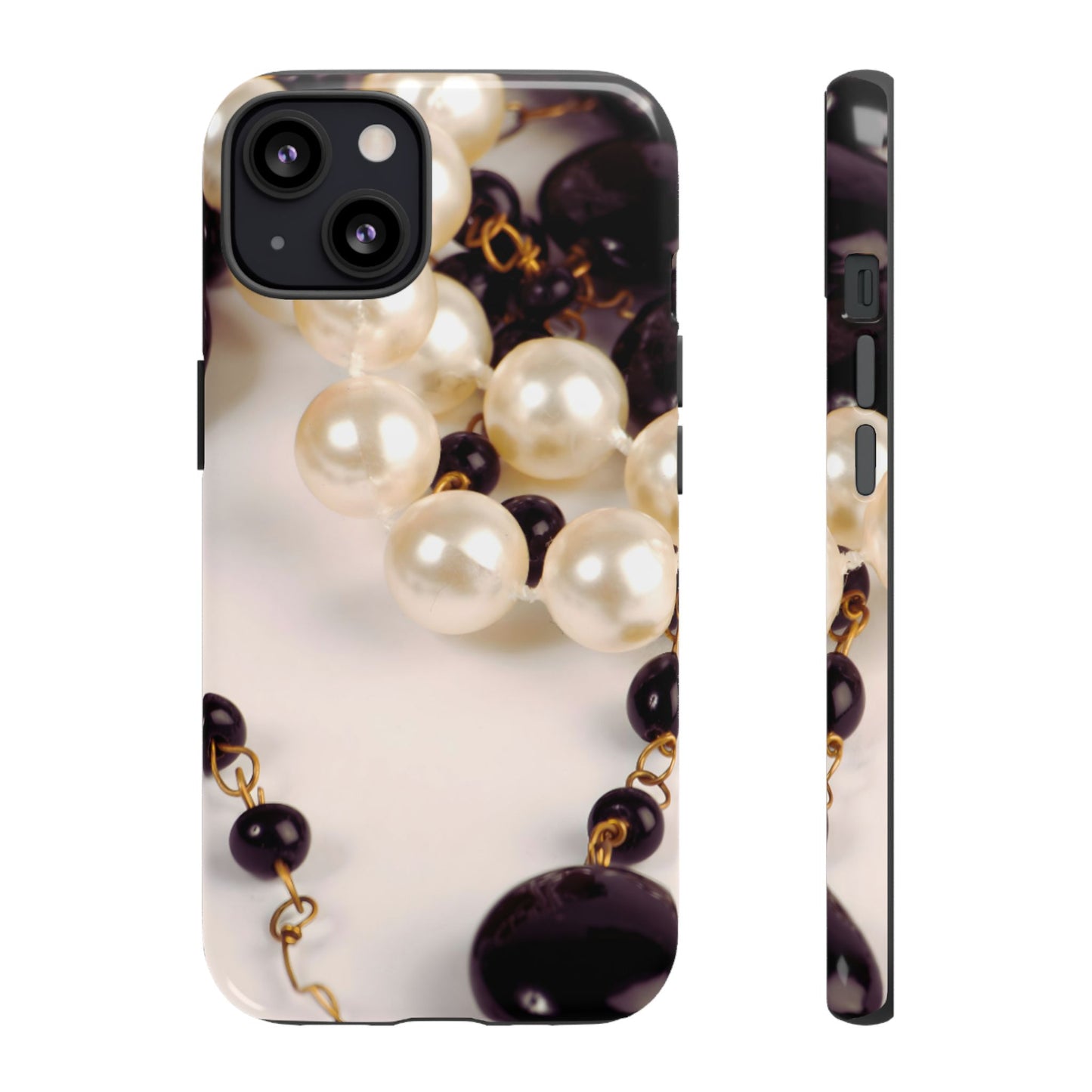 Protective Phone Case – Noir Pearl