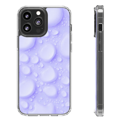 Clear Phone Case – Lilac Dew