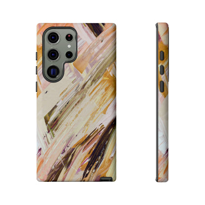 Protective Phone Case – Brush & Bronze