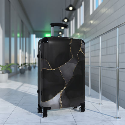 Hardshell Suitcase – Obsidian Vein