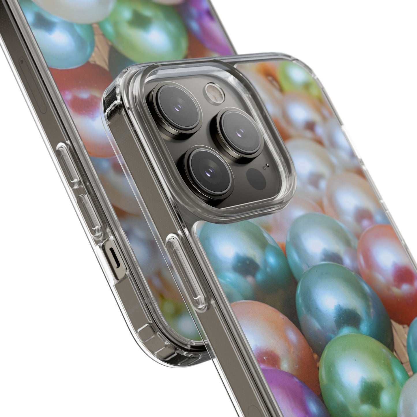 Clear Phone Case – Pearl Pop