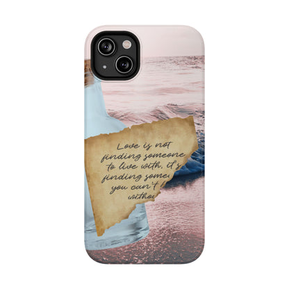 Impact-Resistant Phone Case – Written in the Tide – Compatible with iPhone 11–17 & Samsung Galaxy S22–S26 Series