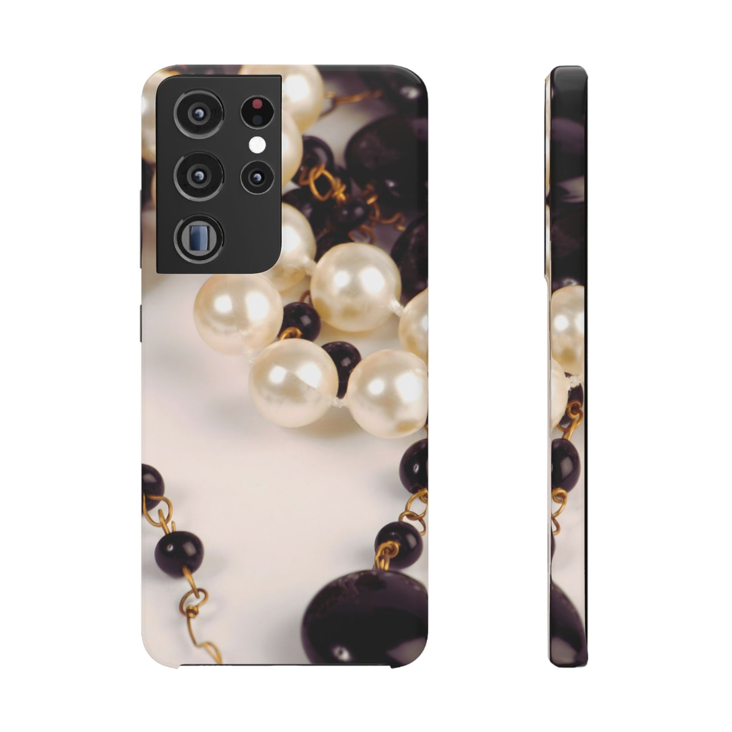 Snap Phone Case – Noir Pearl