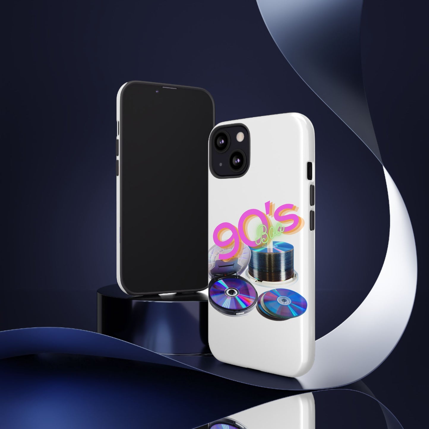 Protective Phone Case – 90s Spin