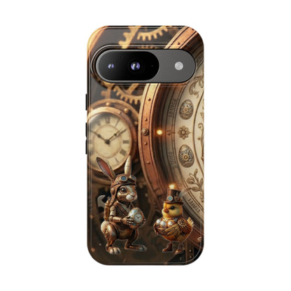 Protective Phone Case – Clockwork Cottontail