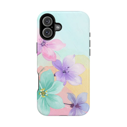 Impact-Resistant Phone Case – Water Petal