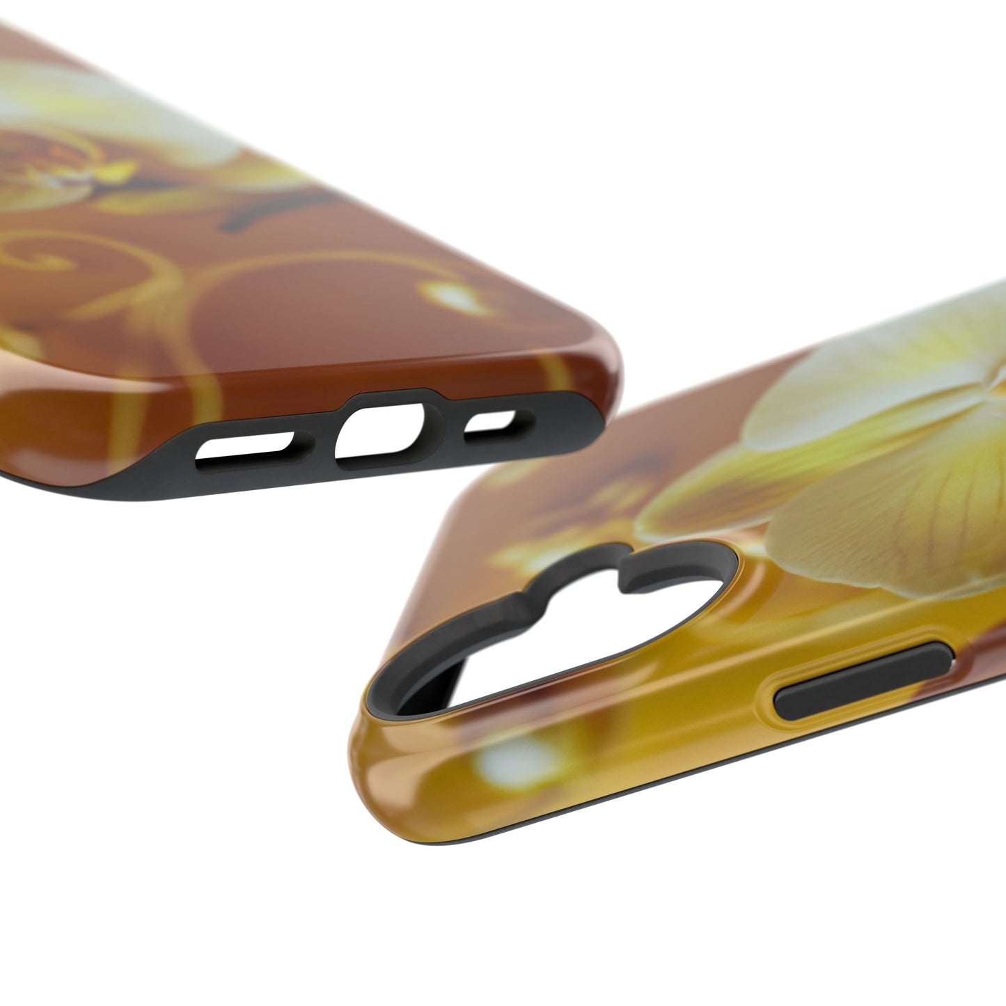Protective Phone Case – Amber Orchid