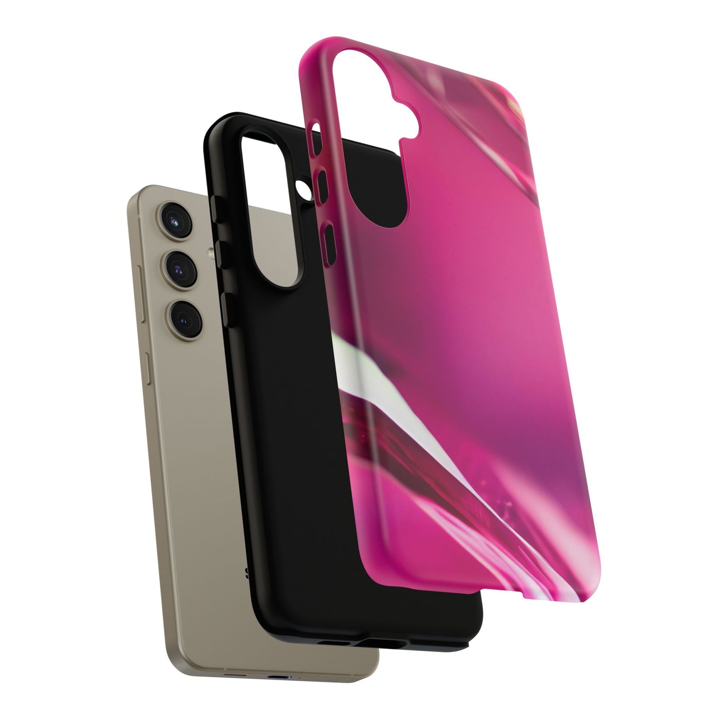 Protective Phone Case – Magenta Motion