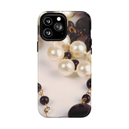 Protective Magnetic Phone Case – Noir Pearl
