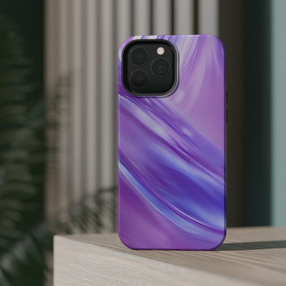 Wireless-Charging Compatible Case – Lavender Wave