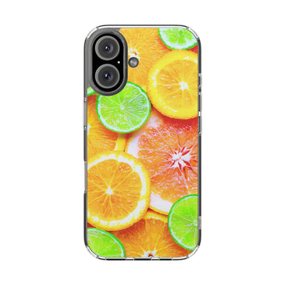 Clear Magnetic Phone Case – Sunkissed Citrus