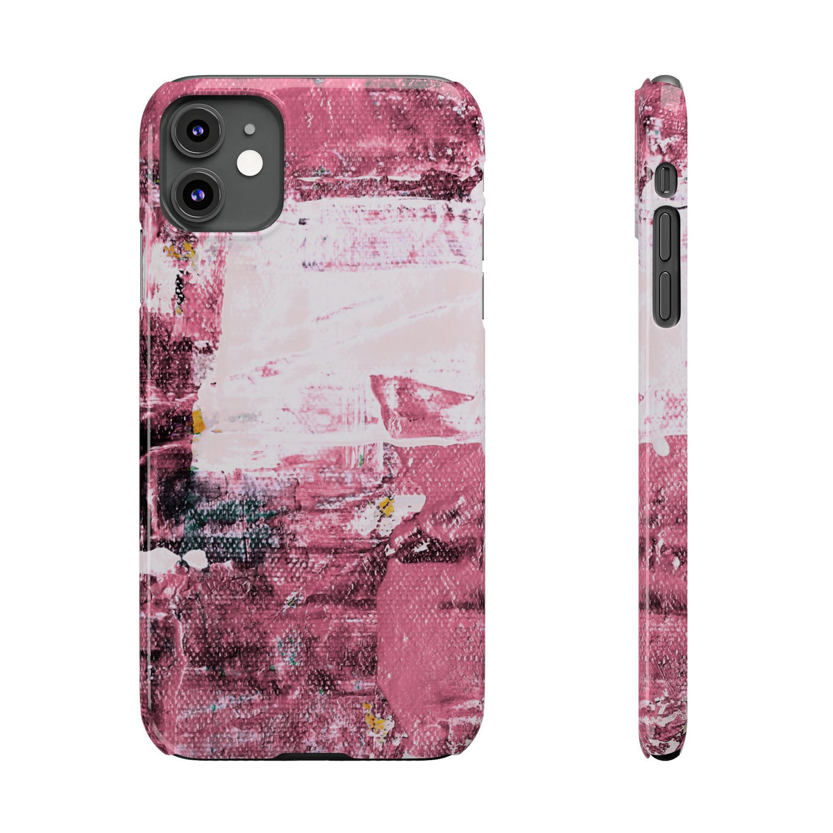 Slim Phone Case – Faded Cranberry – Compatible with iPhone 11–17 Series