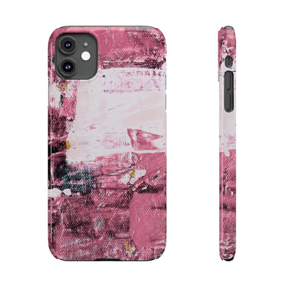 Slim Phone Case – Faded Cranberry – Compatible with iPhone 11–17 Series