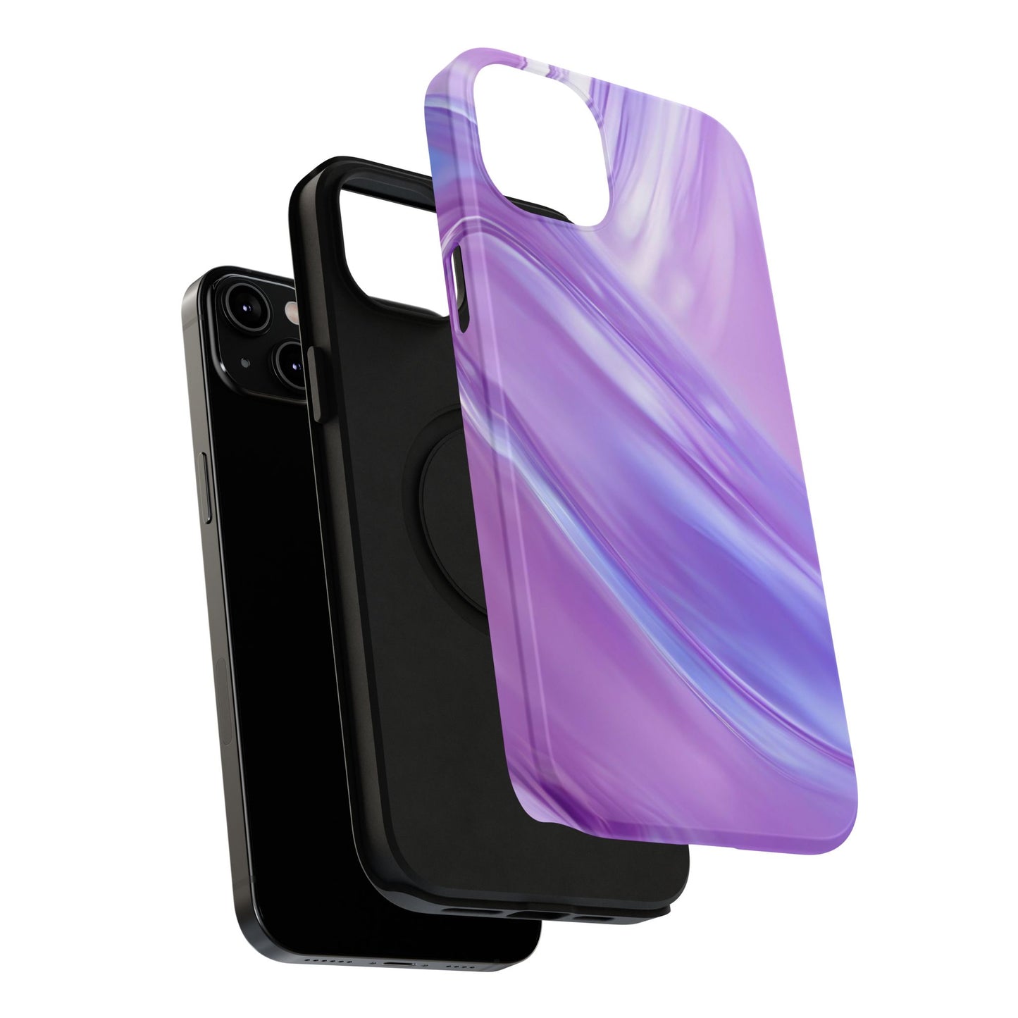 Impact-Resistant Phone Case – Lavender Wave