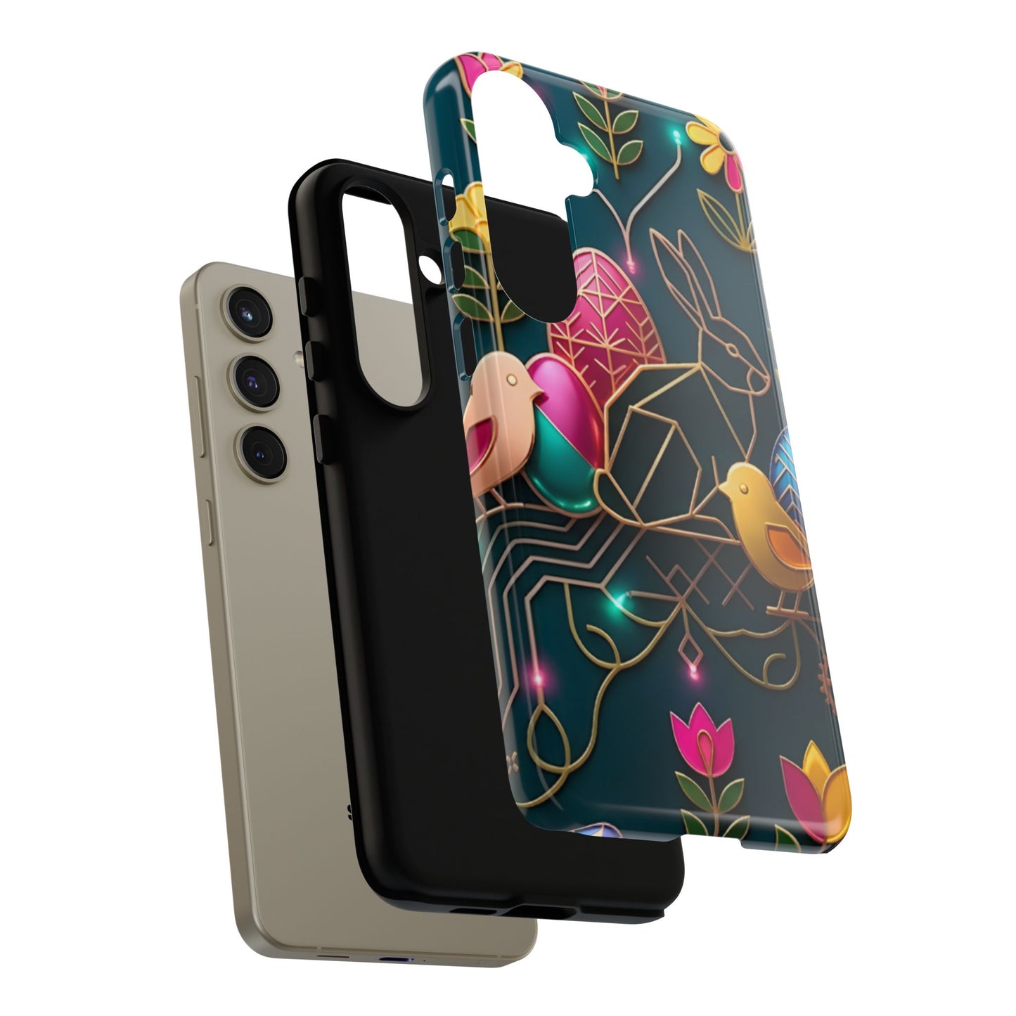 Protective Phone Case – Jeweled Garden