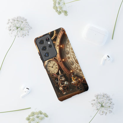 Protective Phone Case – Clockwork Cottontail