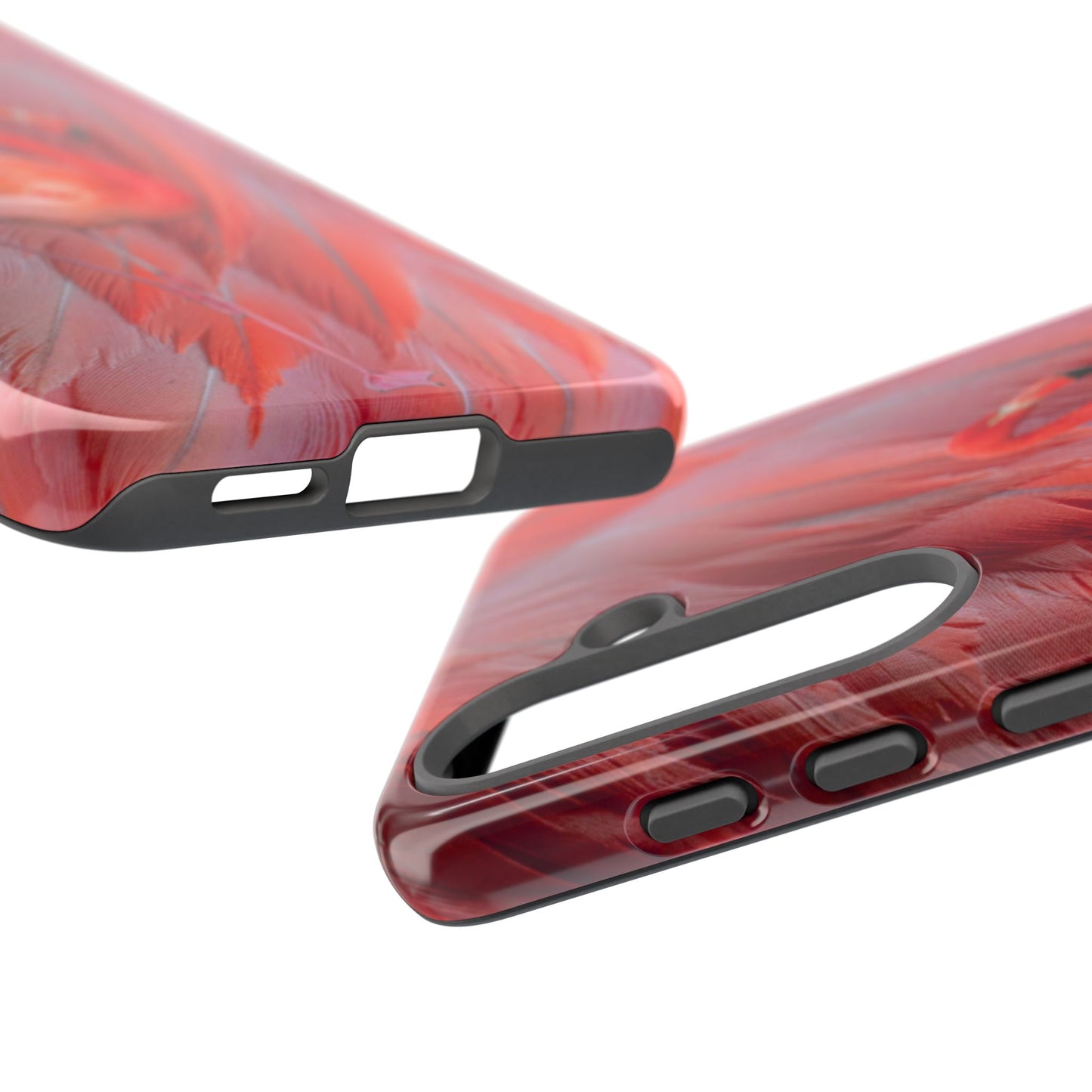 Protective Phone Case – Scarlet Plume