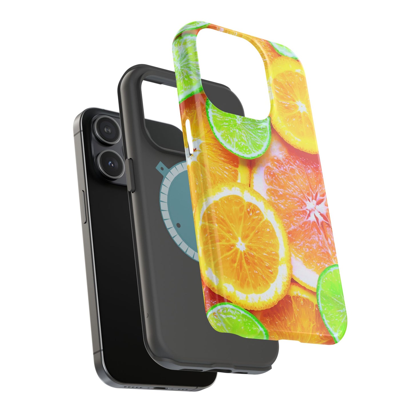 Wireless-Charging Compatible Phone Case – Sunkissed Citrus