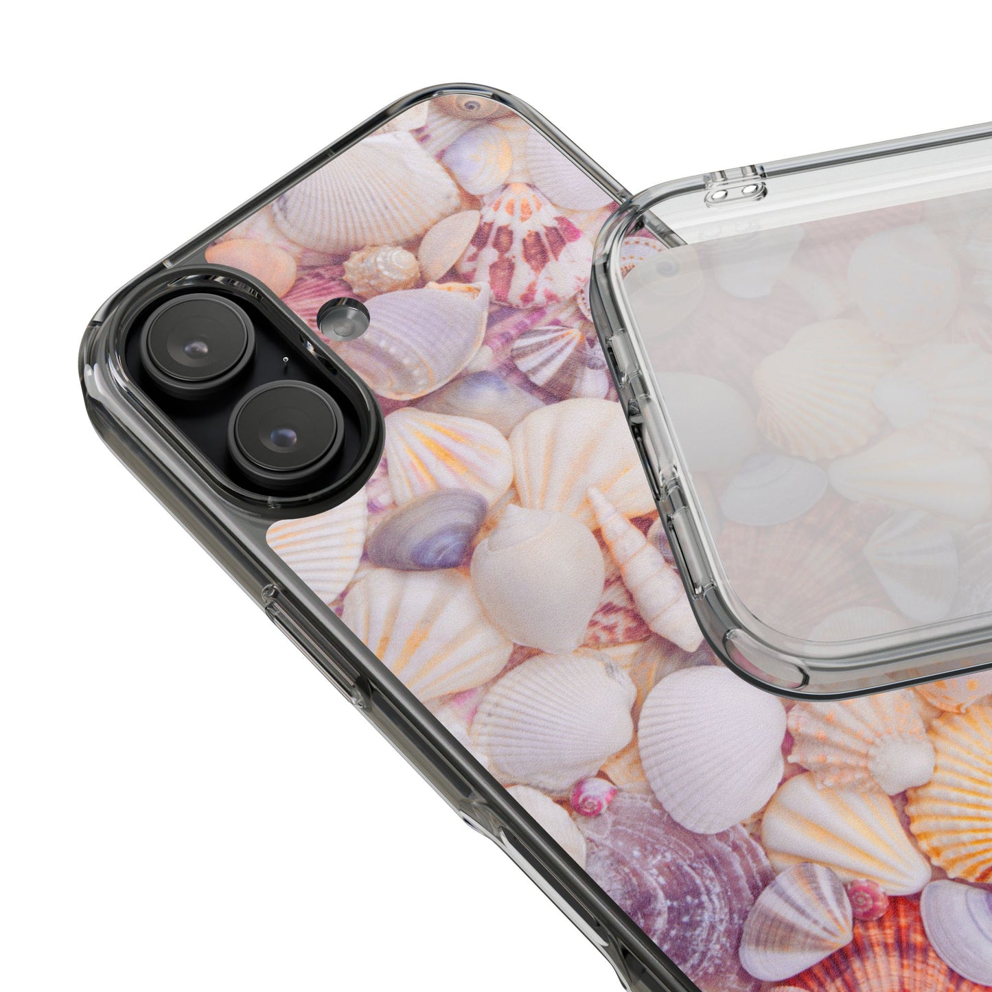 Clear Phone Case – Shell Scatter